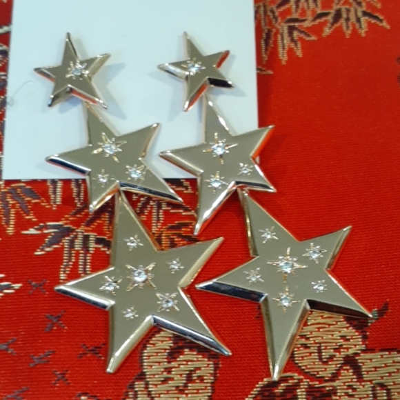 Kate Spade star of the snow earrings - Picture 2 of 4